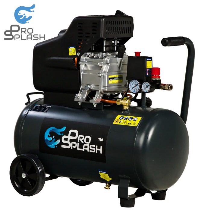 Pro Splash 50L Air Compressor & Accessories Kit