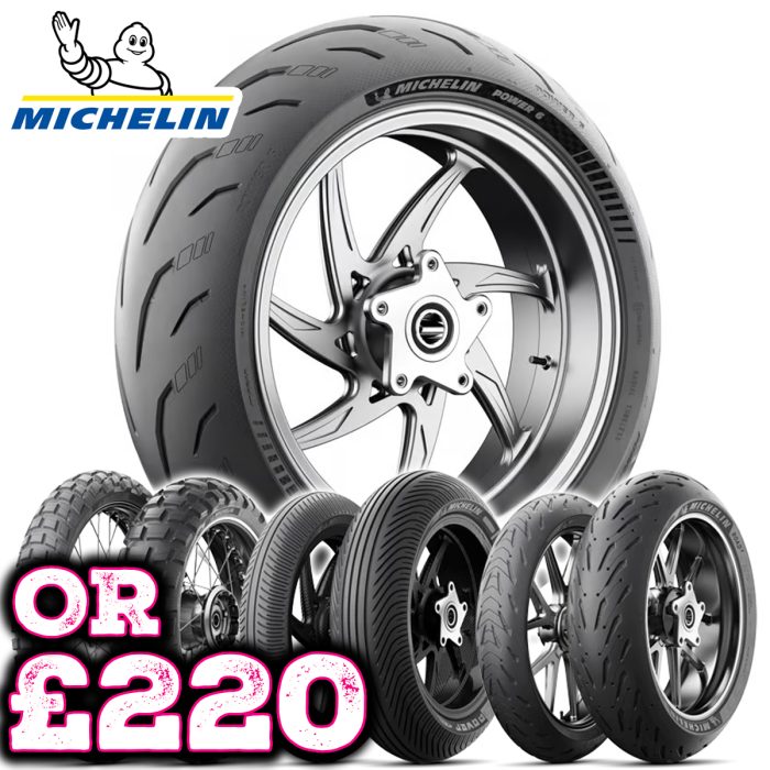 Pair Of Michelin Tyres - Choice of Compounds & Styles To Suit Your Bike