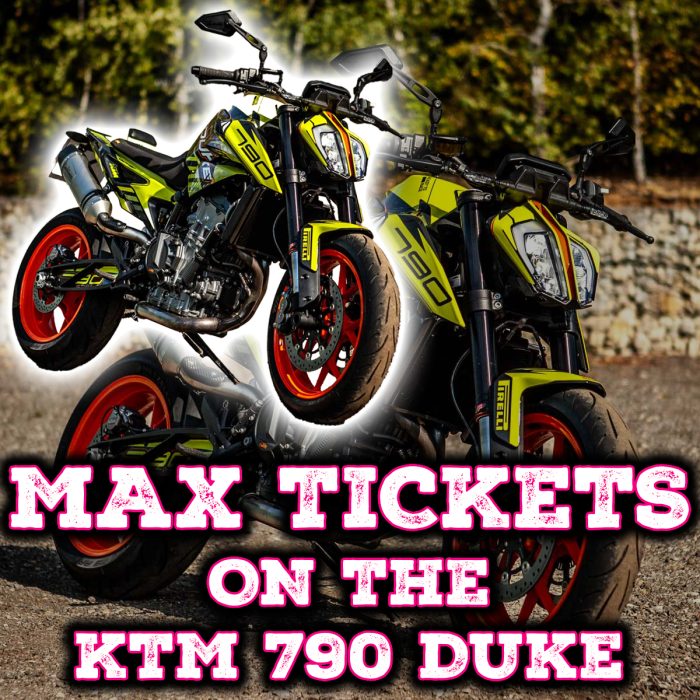 Win Max Tickets on The 2020 KTM 790 Duke