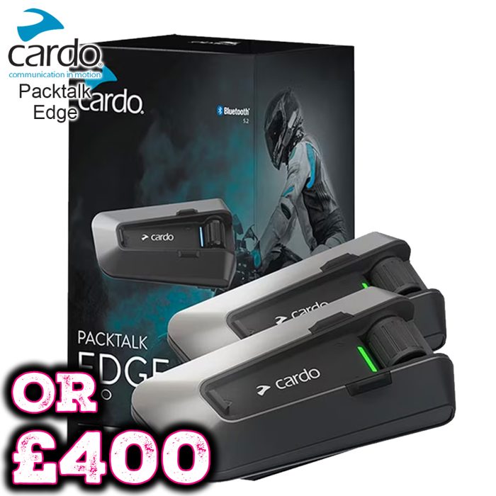 Cardo Packtalk Edge Mesh Intercom - Duo