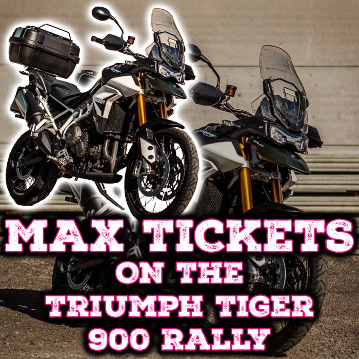 Win Max Tickets on The Triumph Tiger 900 Rally