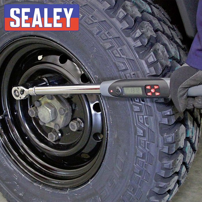 Sealey Angle Torque Wrench Digital 1/2"Sq Drive
