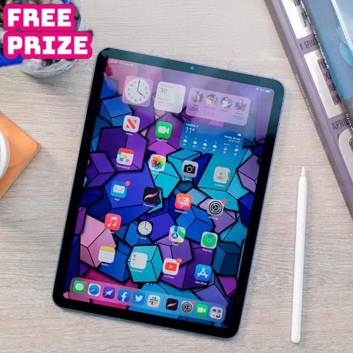 FREE PRIZE - Apple iPad