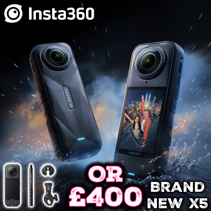 All New Insta360 x5 Motorcycle Multi-View Bundle