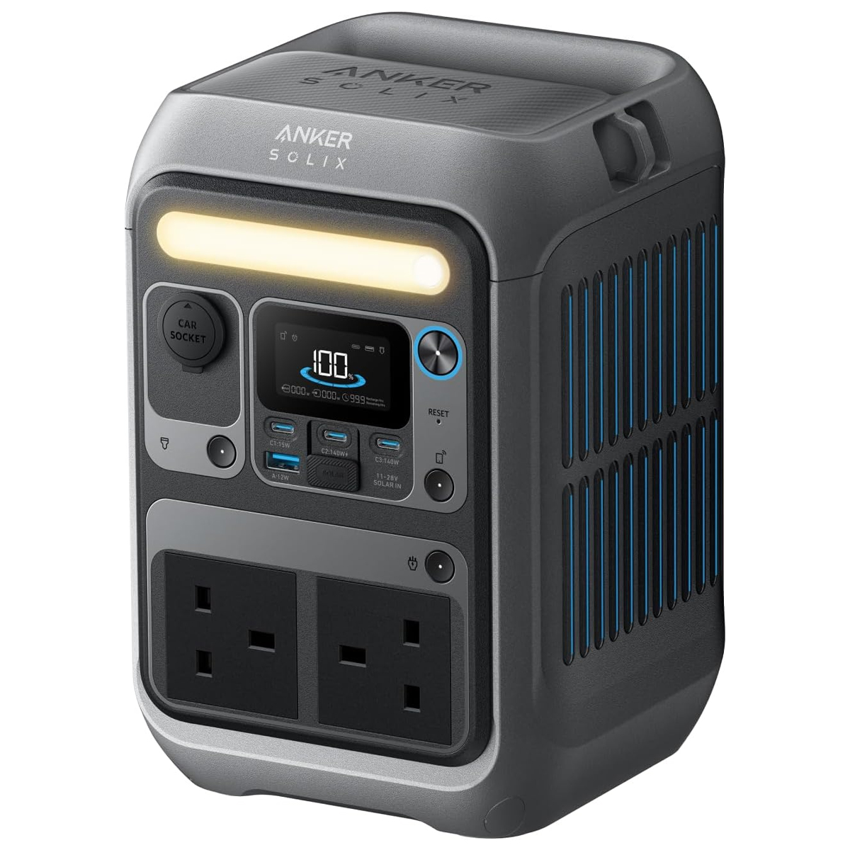 Anker Solix C300 Portable Outdoor Power Station With Solar Generator - Image 6