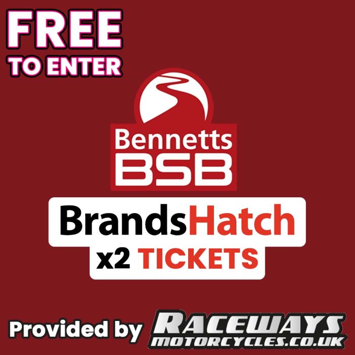 FREE - x2 BSB Brands Hatch Weekend Tickets