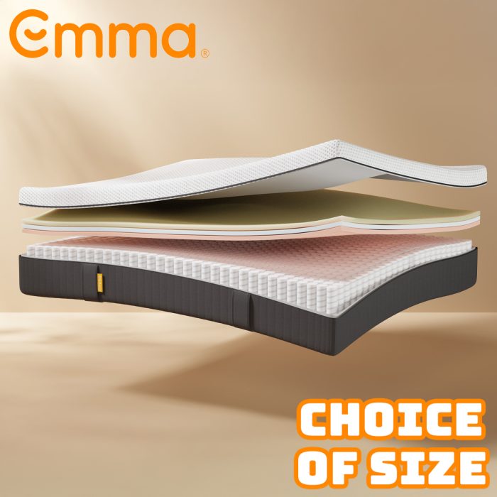 Emma Hybrid Premium Mattress - Size Choice