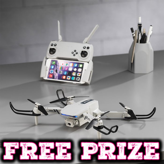 Harrier Folding Drone with First-Person View