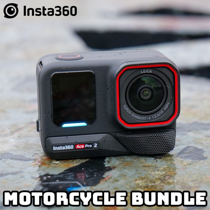 Insta360 Ace Pro 2 Action Camera  - Motorcycle Bundle