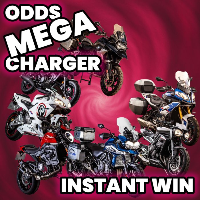 Odds MEGA Charger (1 in 5 wins)