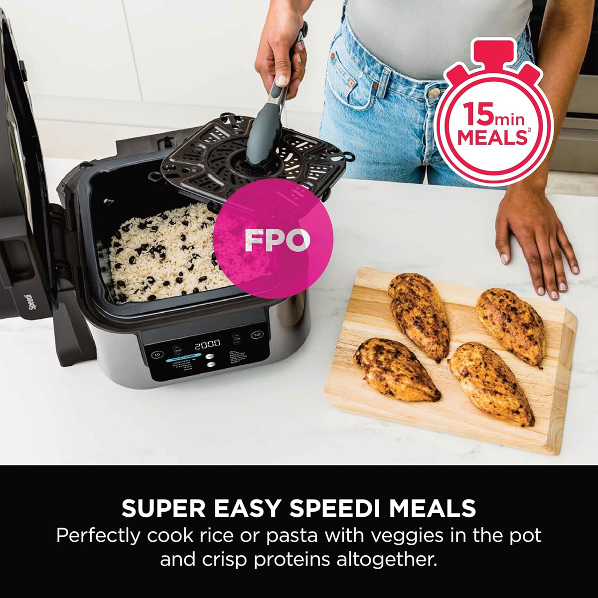 All New Ninja Speedi 12-in-1 Multi-Cooker, Air Fryer & Slow Cooker - Image 5