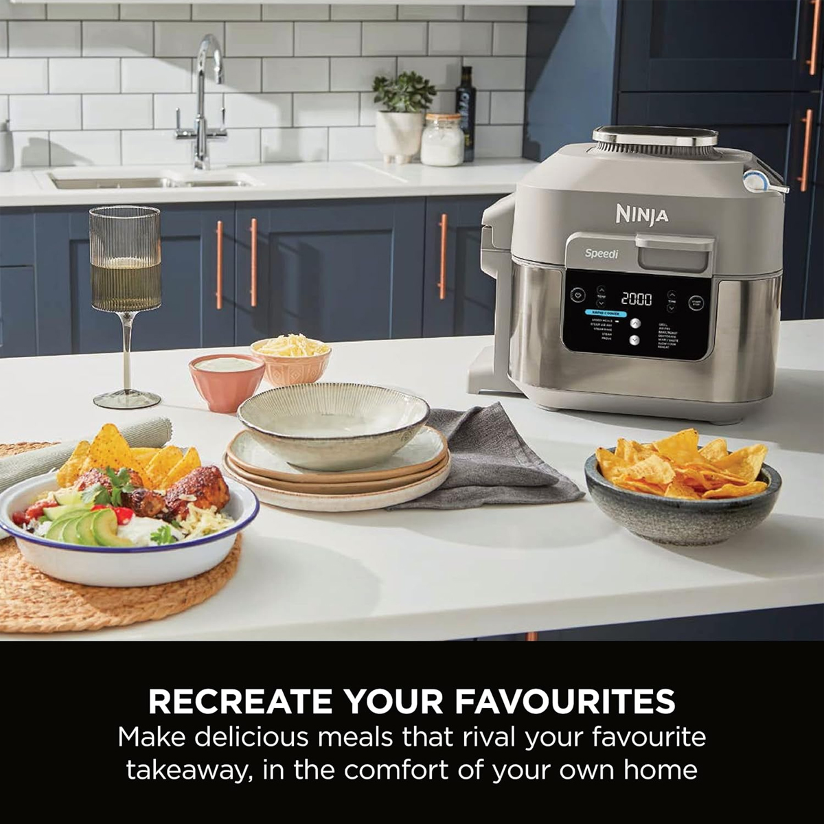 All New Ninja Speedi 12-in-1 Multi-Cooker, Air Fryer & Slow Cooker - Image 10