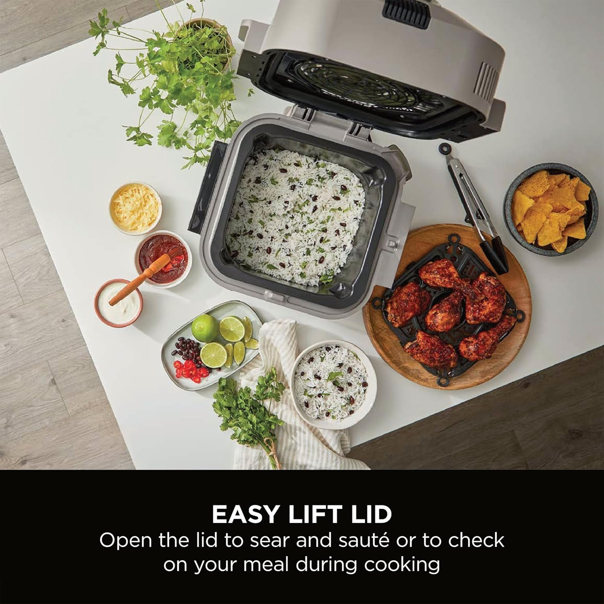 All New Ninja Speedi 12-in-1 Multi-Cooker, Air Fryer & Slow Cooker - Image 8