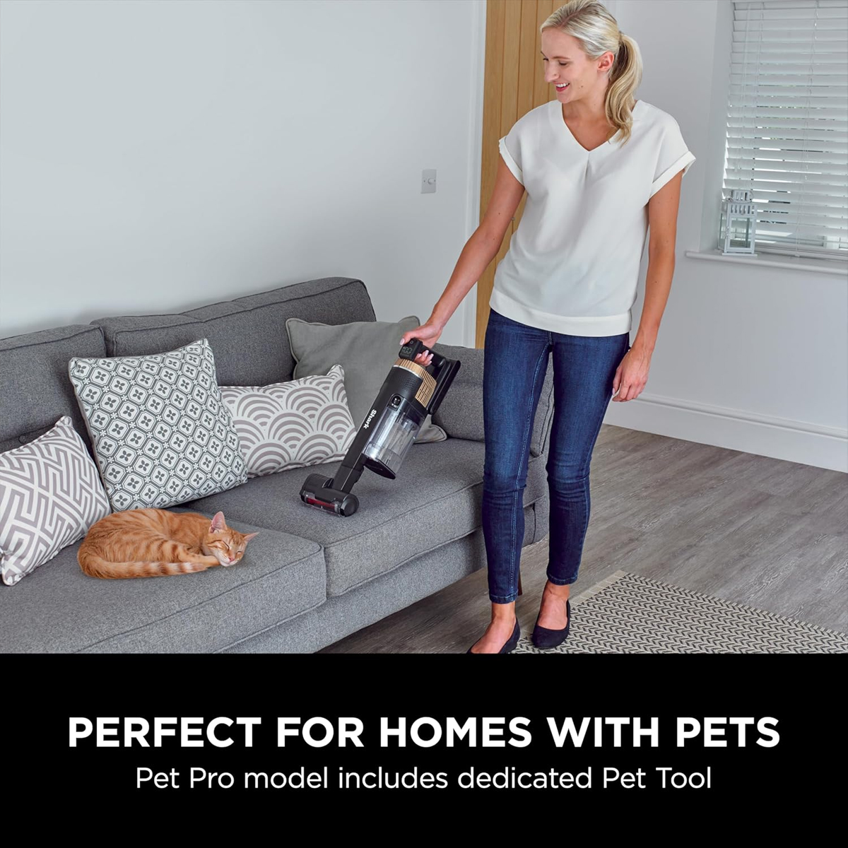 Shark Stratos Cordless Stick Vacuum Cleaner Pro With Car Detailer Kit - Image 6