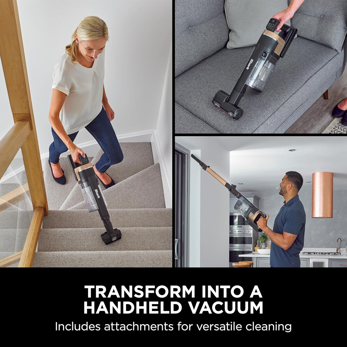 Shark Stratos Cordless Stick Vacuum Cleaner Pro With Car Detailer Kit - Image 7