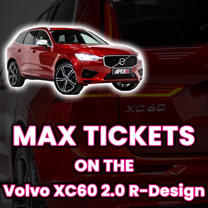 Win Max Tickets on The Volvo XC60 2.0 R-Design T8 Twin-Engine Auto
