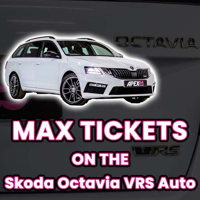 Win Max Tickets on The Skoda Octavia VRS Auto