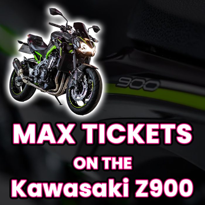 Win Max Tickets on The Kawasaki Z900 Performance Edition