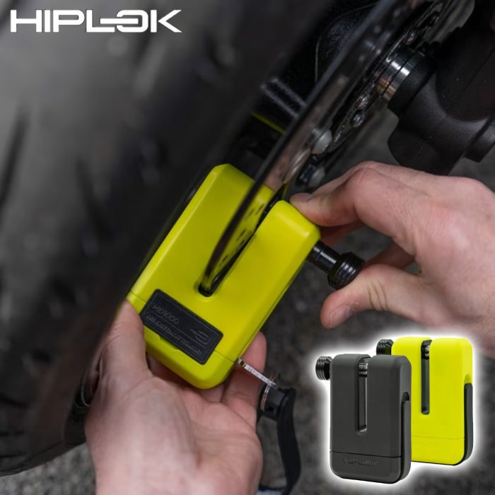 HipLock MD1000 Anti Grinder Disc Lock with Cable Reminders - Colour Choice
