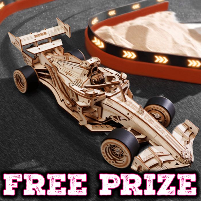 FREE Competition - Racing Car Mechanical Model Kit