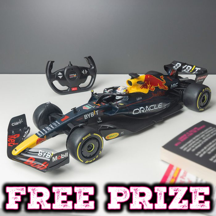 Free Prize - Rastar F1 Oracle Red Bull Racing RB18 1:12 RC Car