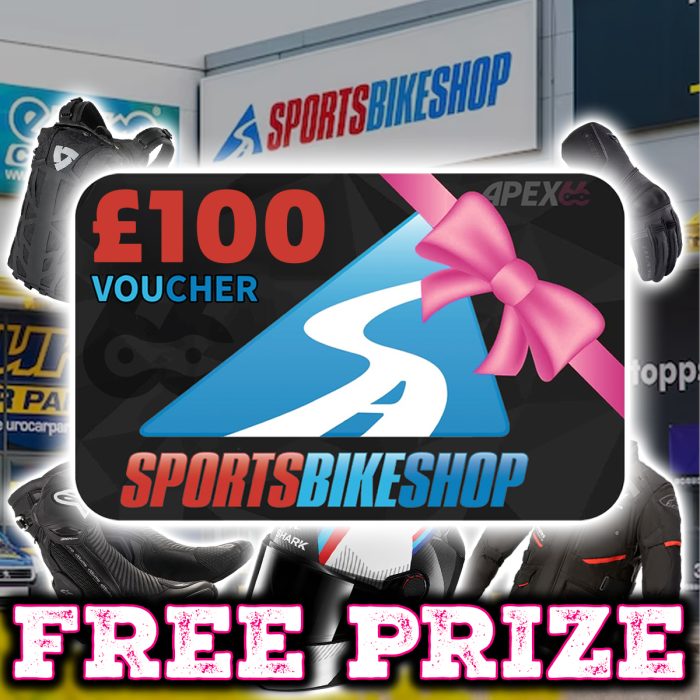 FREE PRIZE - £100 Sportsbikeshop Voucher