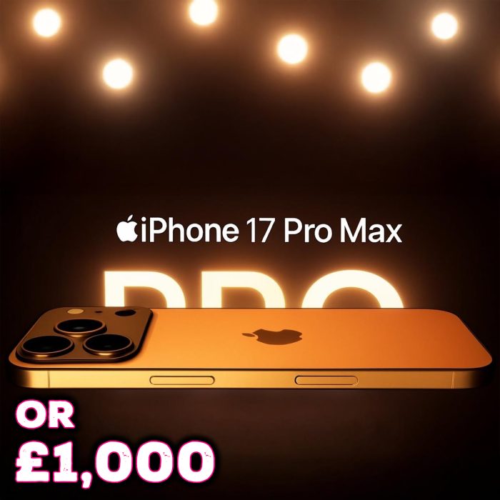 iPhone 17 Pro Max - Colour Choice