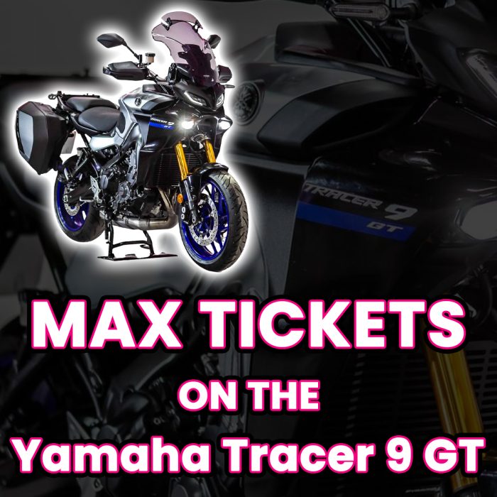 Win Max Tickets on The 2022 Yamaha Tracer 9 GT