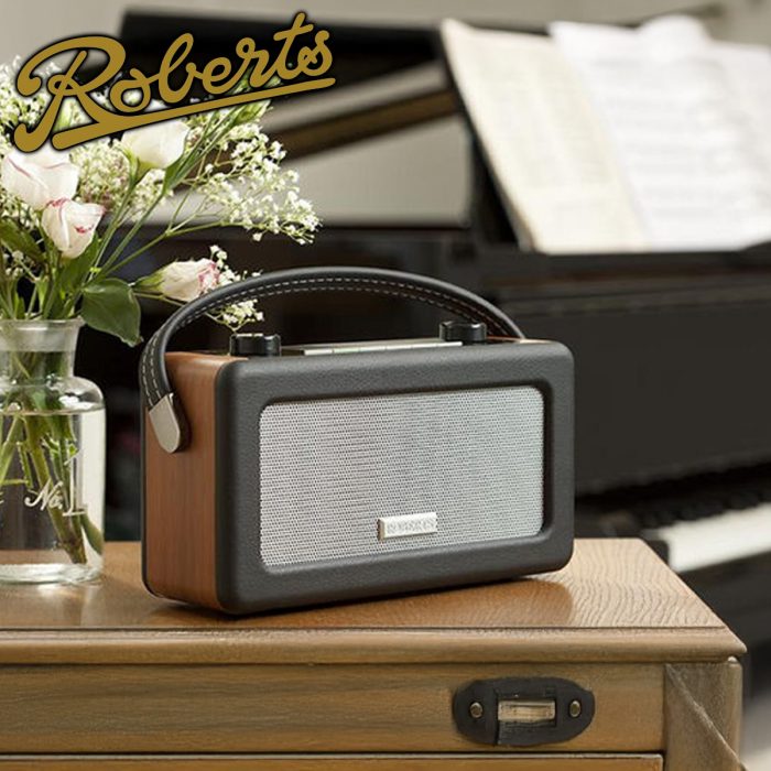 Roberts Vintage Portable DAB Radio - Black