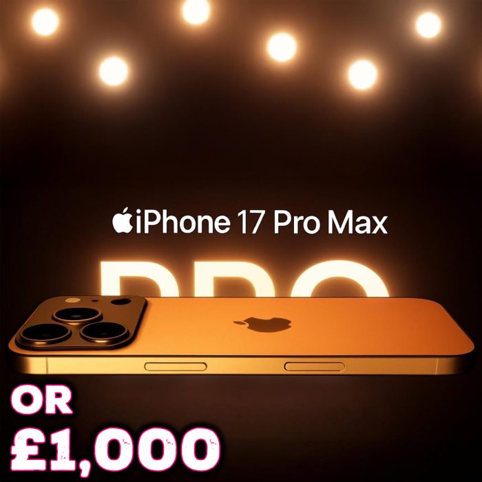iPhone 17 Pro Max - Colour Choice