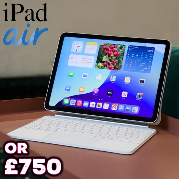 iPad Air with Apple Keyboard