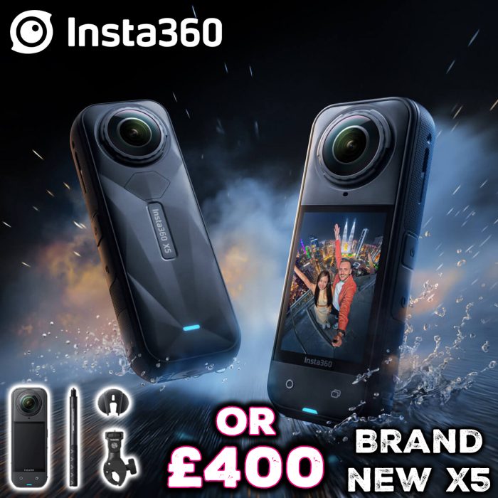 All New Insta360 x5 Motorcycle Multi-View Bundle