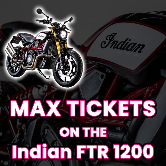 Win Max Tickets on The Indian FTR 1200
