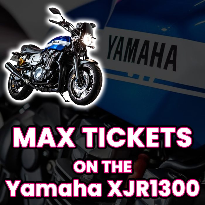 Win Max Tickets on The Yamaha XJR1300