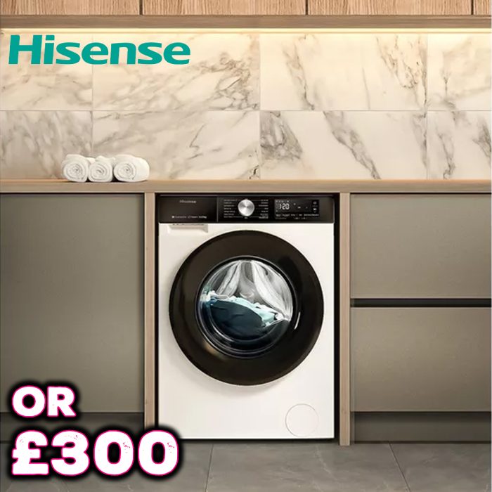 HISENSE 3S Series WiFi-enabled 10 kg 1400 Spin Washing Machine