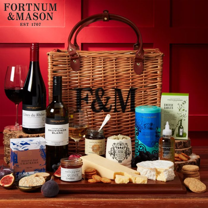 Fortnum & Mason - Cheese & Wine Hamper