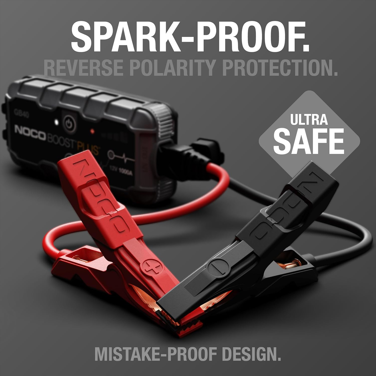 Noco Boost x 12v Portable Lithium Car/Bike Jump Starter – Powerbank Charger & Leads - Image 3