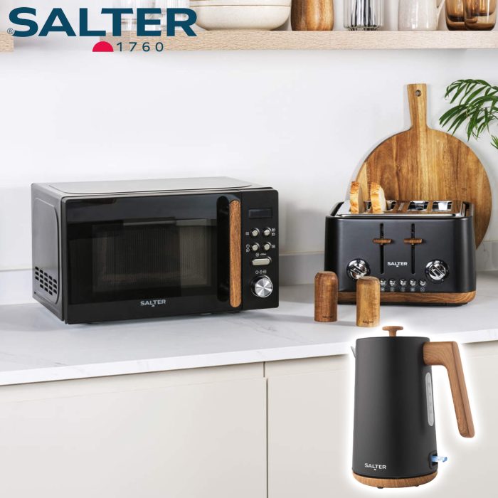 Salter Kitchen Combo - Microwave, Kettle & Toaster