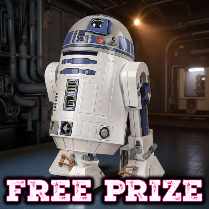 Free Prize: Star Wars R2-D2 Robot