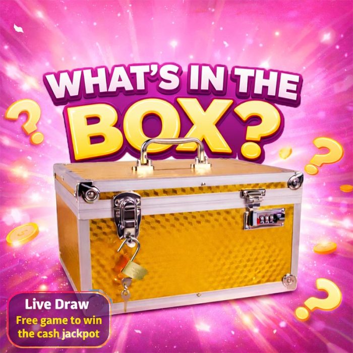 Live Draw Game: What's in the box?