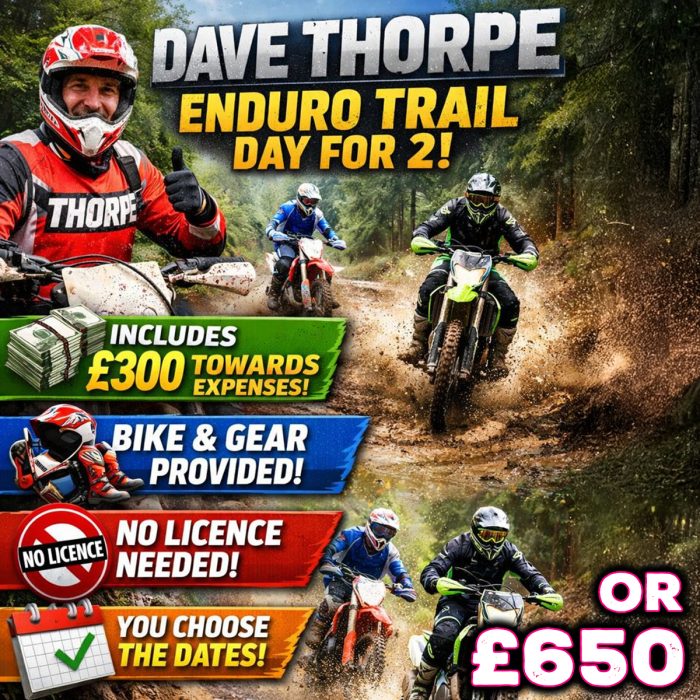 Dave Thorpe Enduro Trail Day For 2
