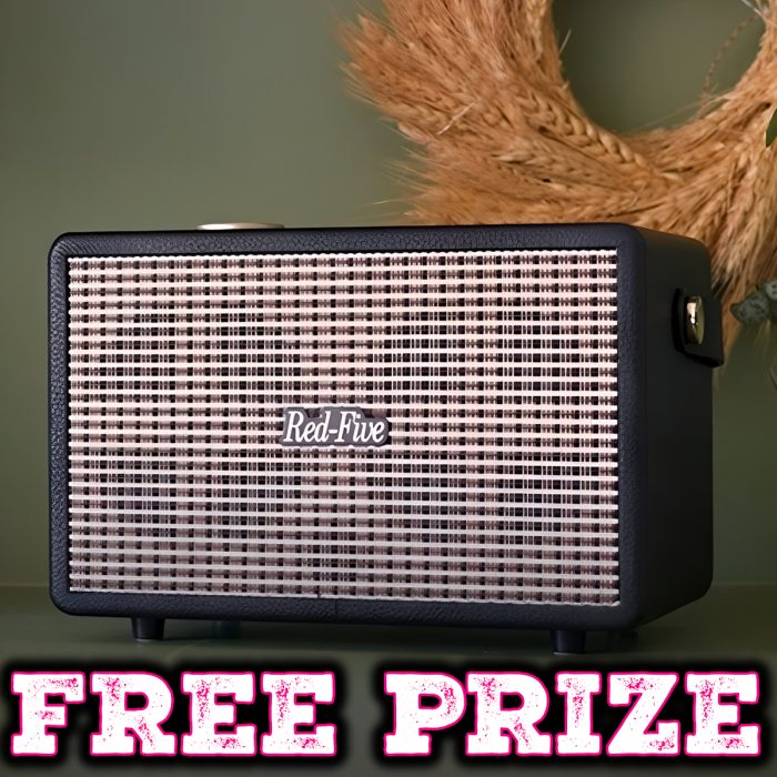 Free Prize: 40W Amp Speaker