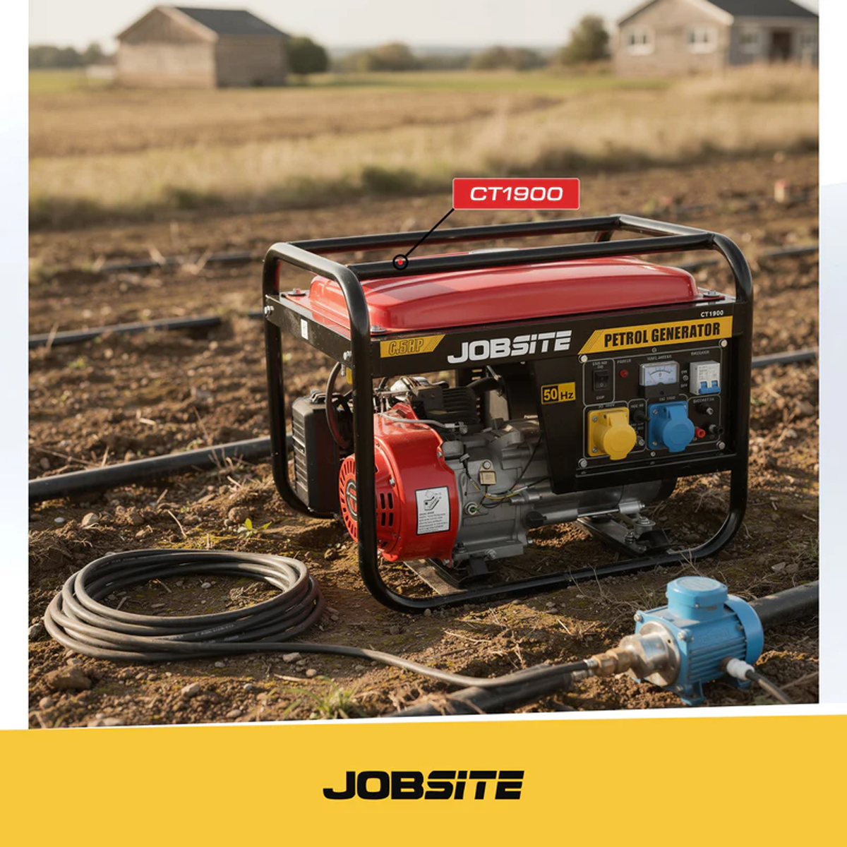 Job Site 6.5HP Petrol Generator - Image 4