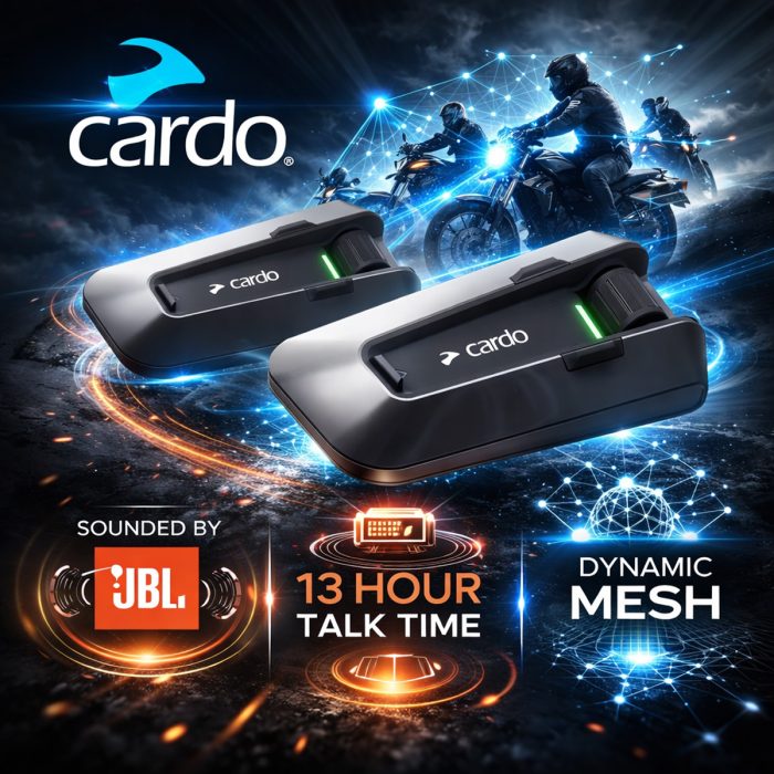Cardo Packtalk Edge Mesh Intercom - Duo