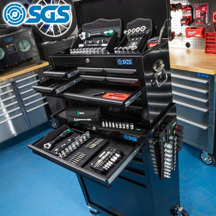 SGS 13 Draw Mechanics Tool Chest & Roller Cabinet