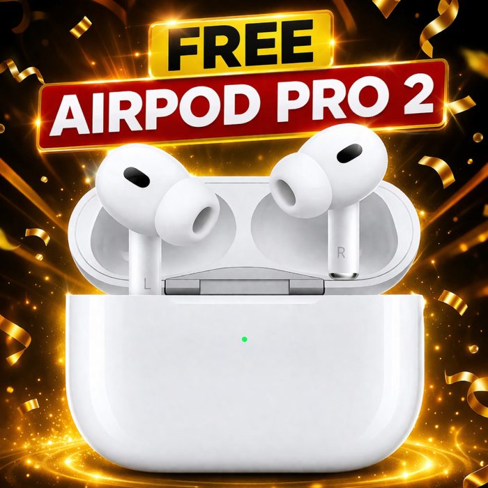 FREE Prize: Apple AirPods Pro 2nd Gen