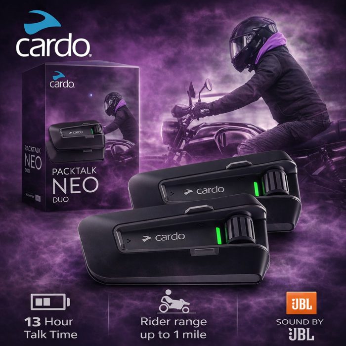 Cardo Packtalk Neo Mesh Intercom - DUO