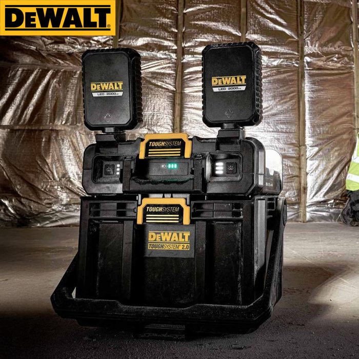 DeWalt ToughSystem 2.0 with Adjustable Light & Storage