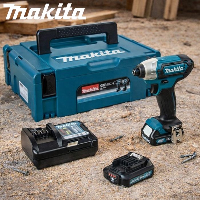 Makita Max Brushless Impact Driver with Batteries