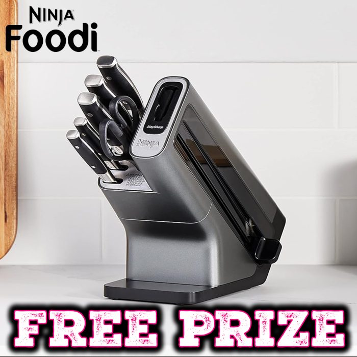 FREE Prize: Ninja Foodi Stay Sharp 6 Piece Set